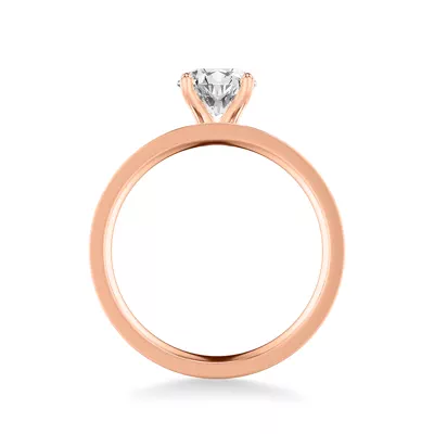 Cortina Wide Engagement Ring (6.5mm)
