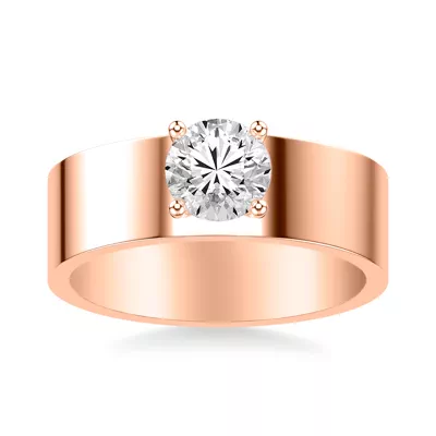 Cortina Wide Engagement Ring (6.5mm)