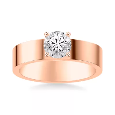 Cortina Wide Engagement Ring (5mm)