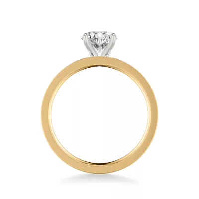 Cortina Wide Engagement Ring (5mm)