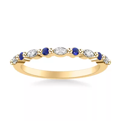 Alanna Sapphire Accent Band