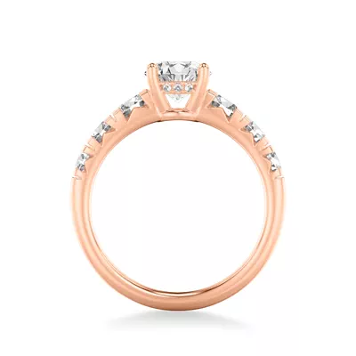 Martina Hidden Halo Engagement Ring