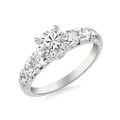 Martina Hidden Halo Engagement Ring