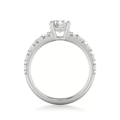 Chiara Hidden Halo Engagement Ring