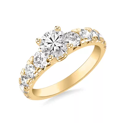 Chiara Hidden Halo Engagement Ring