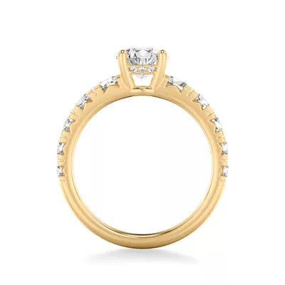 Chiara Hidden Halo Engagement Ring