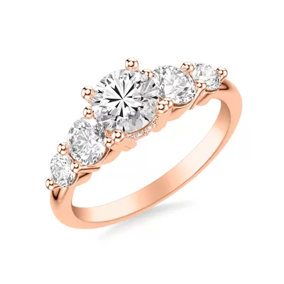 Simone Hidden Halo Engagement Ring