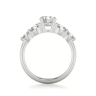 Simone Hidden Halo Engagement Ring