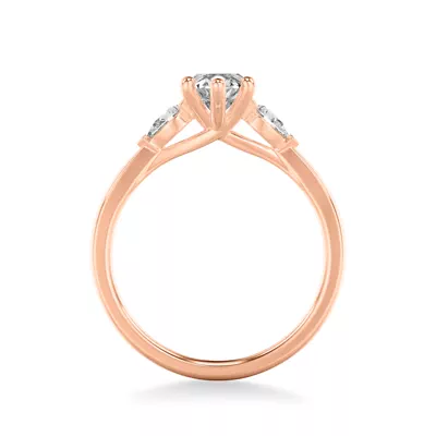 Jacie Three Stone Engagement Ring