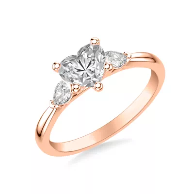 Jacie Three Stone Engagement Ring
