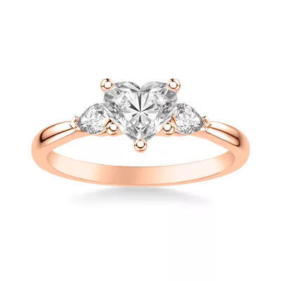 Jacie Three Stone Engagement Ring