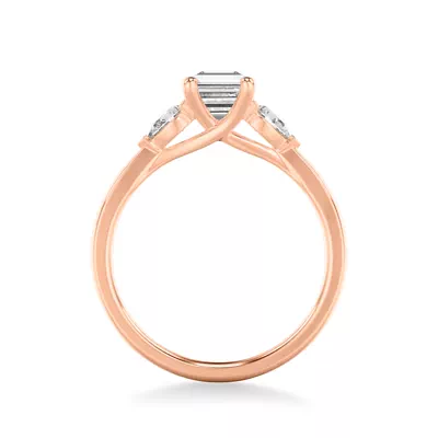 Jacie Three Stone Engagement Ring
