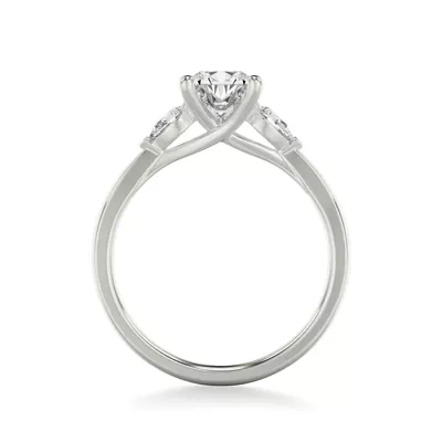 Jacie Three Stone Engagement Ring