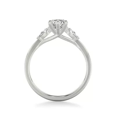 Jacie Three Stone Engagement Ring