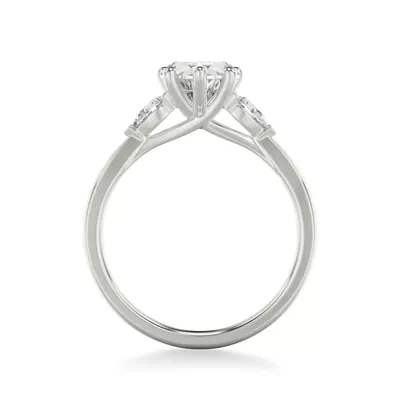 Jacie Three Stone Engagement Ring