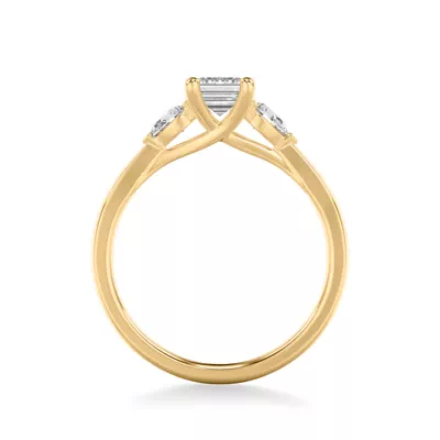 Jacie Three Stone Engagement Ring