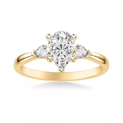 Jacie Three Stone Engagement Ring
