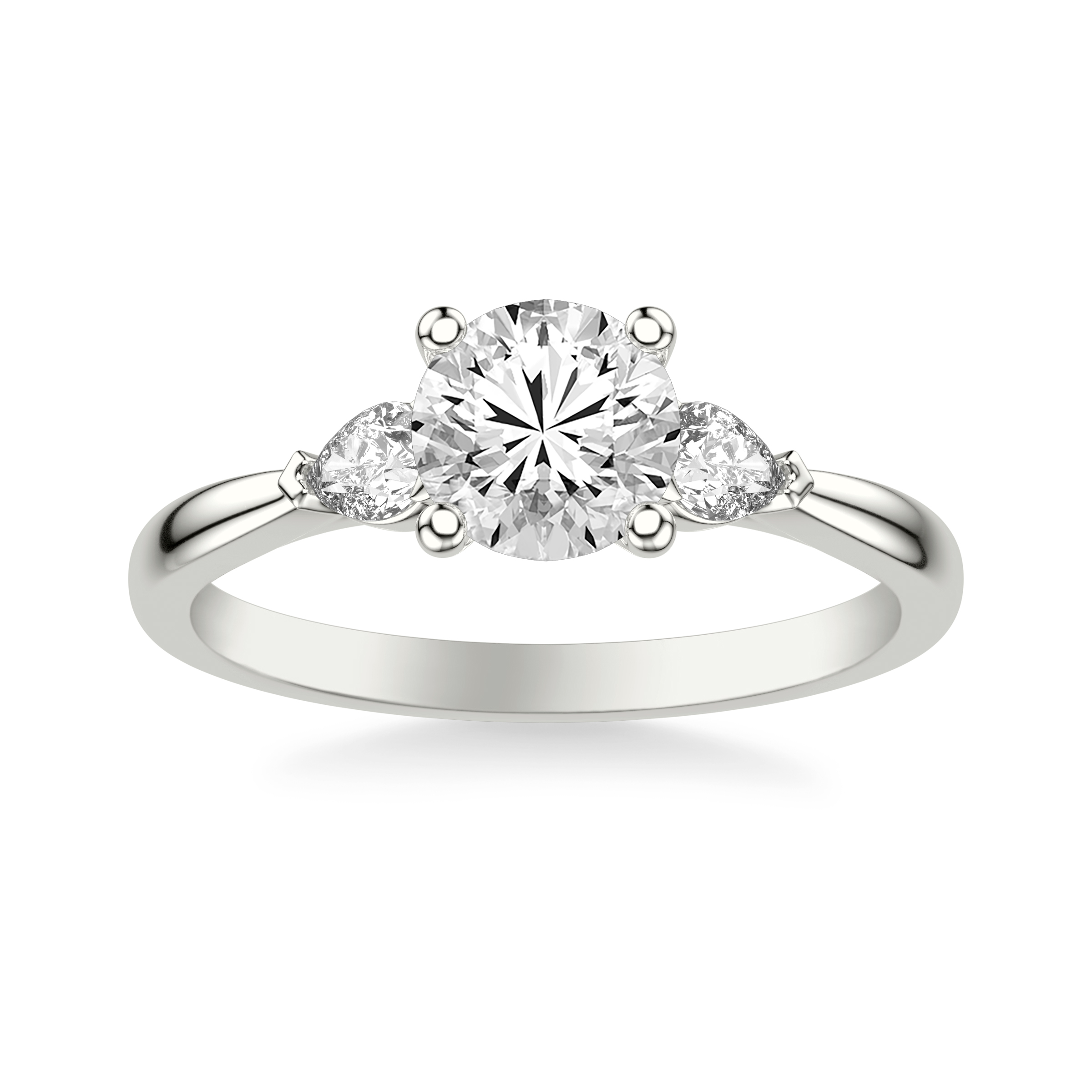Jacie Three-Stone Lab Diamond Engagement Ring (0.25 ct. tw.)