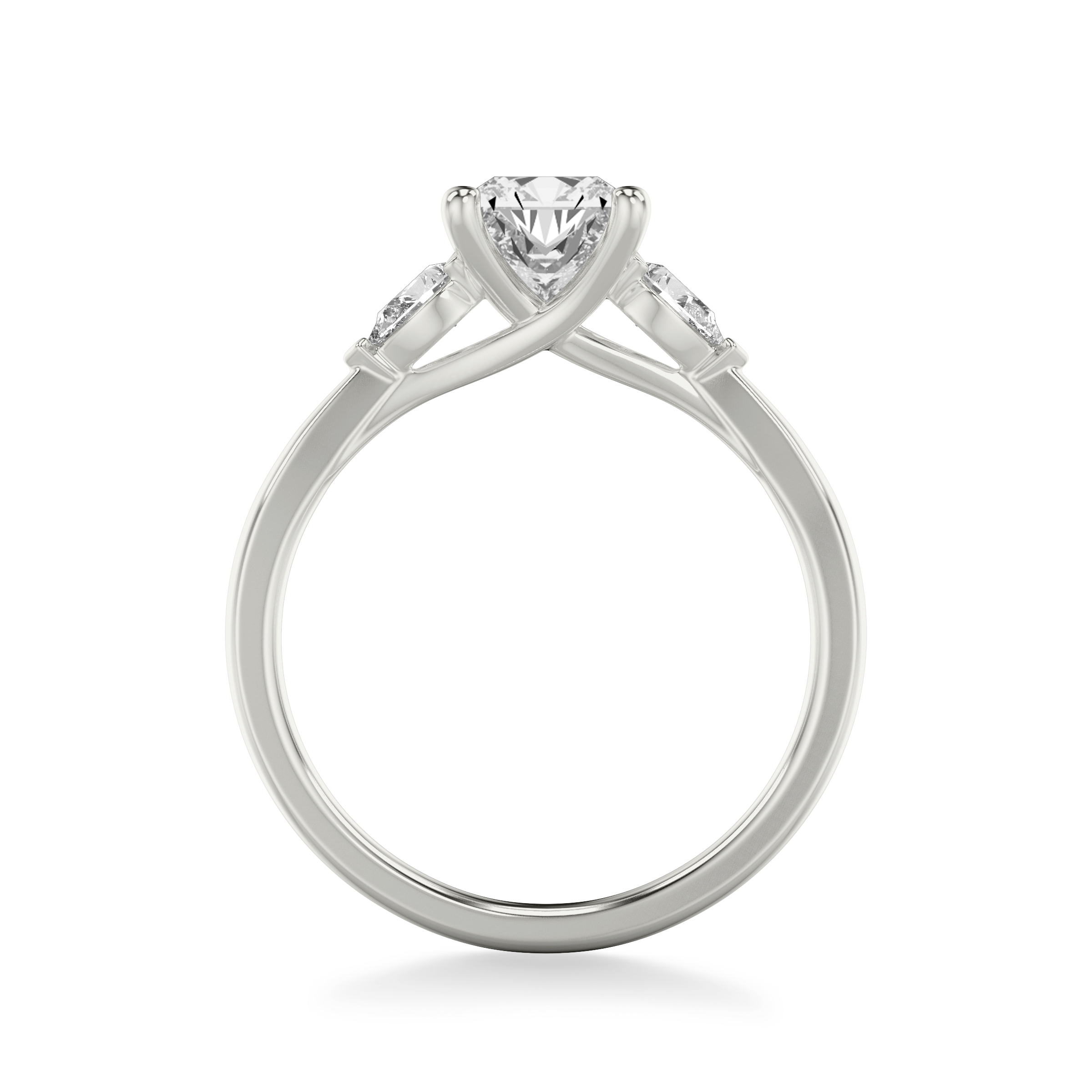 Jacie Three Stone Engagement Ring