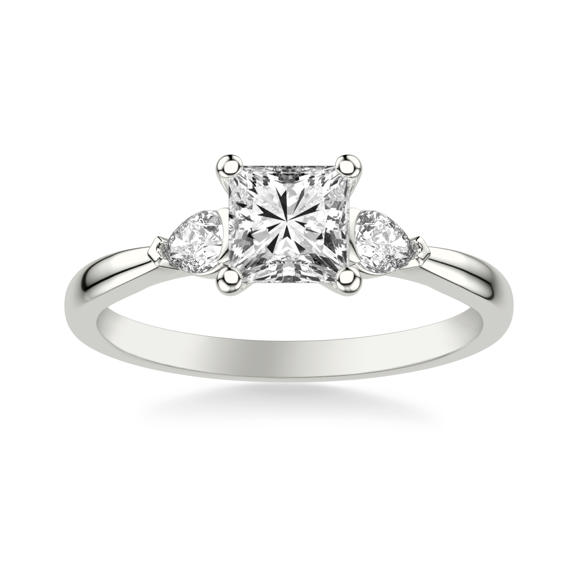Jacie Three Stone Engagement Ring