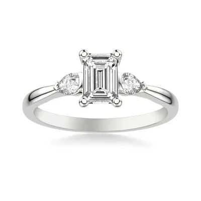 Jacie Three Stone Engagement Ring