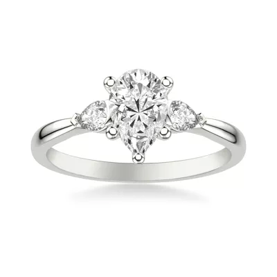 Jacie Three Stone Engagement Ring