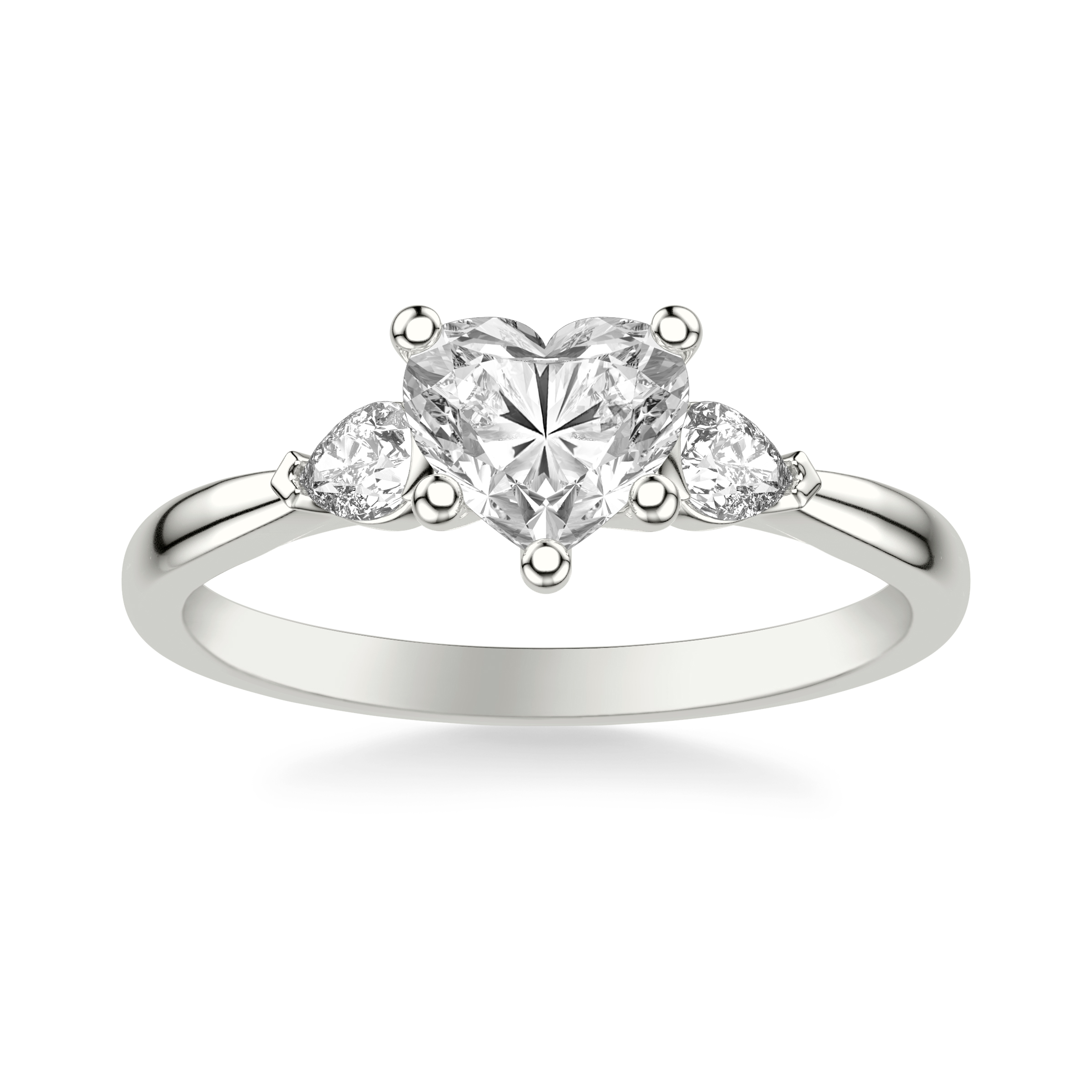 Jacie Three Stone Engagement Ring