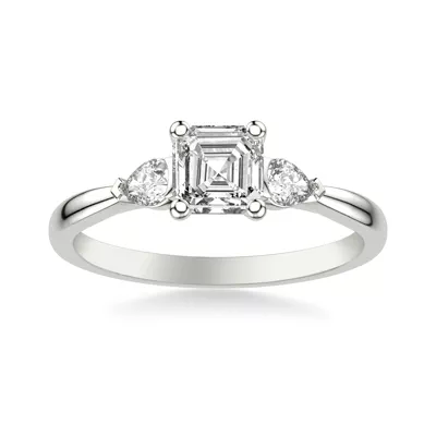 Jacie Three Stone Engagement Ring
