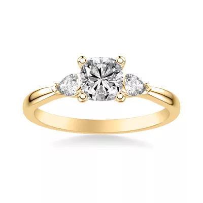 Jacie Three Stone Engagement Ring