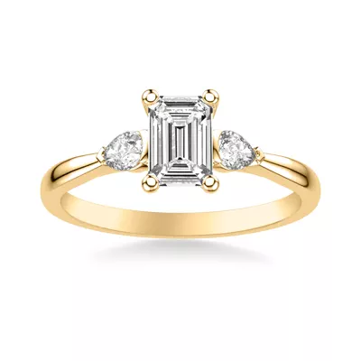 Jacie Three Stone Engagement Ring