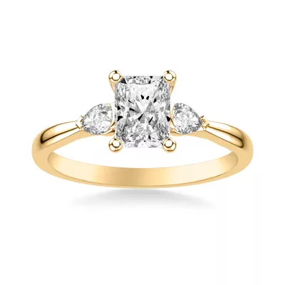 Jacie Three Stone Engagement Ring