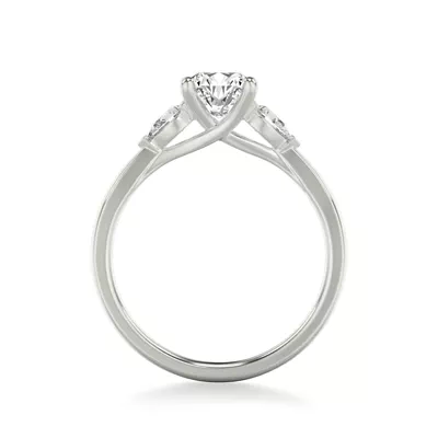 Jacie Three Stone Engagement Ring