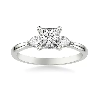Jacie Three Stone Engagement Ring