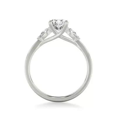 Jacie Three Stone Engagement Ring