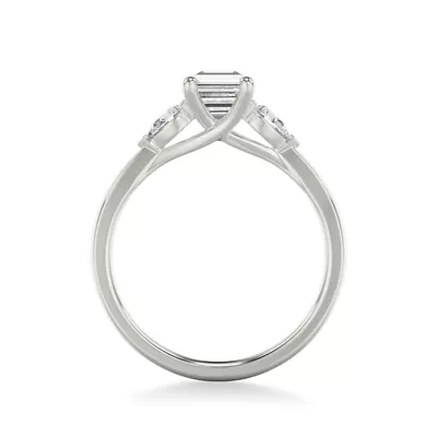 Jacie Three Stone Engagement Ring