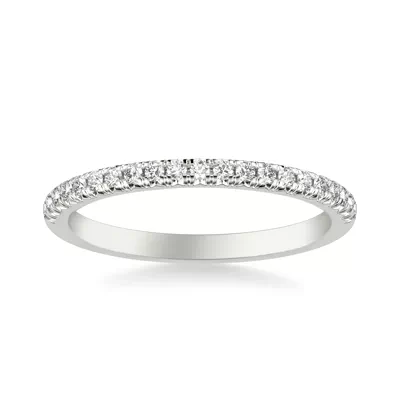 Blanche Pavé Diamond Band
