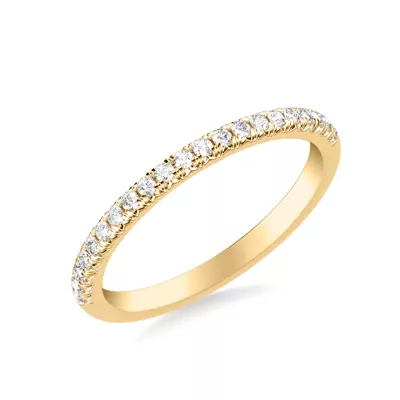 Cherry Pavé Diamond Band