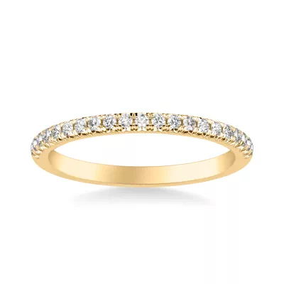Cherry Pavé Diamond Band