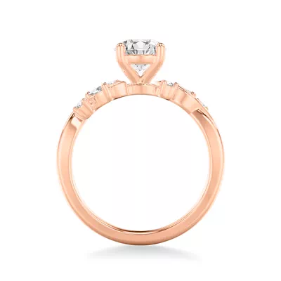 Jules Pavé Engagement Ring
