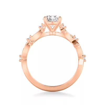 Elena Thorny Vine Engagement Ring