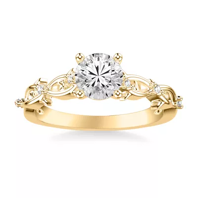 Elena Thorny Vine Engagement Ring