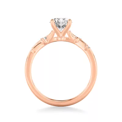 Brianna Twisting Diamond Vine Engagement Ring