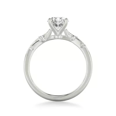 Brianna Twisting Diamond Vine Engagement Ring