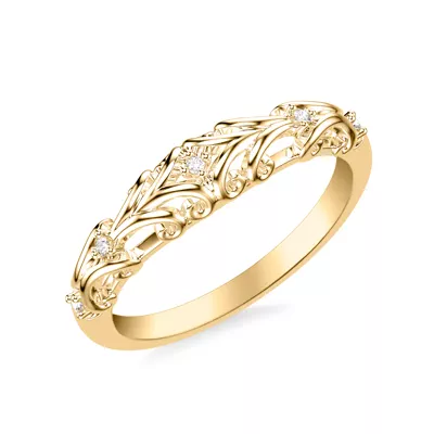 Suri Pavé Wave Band