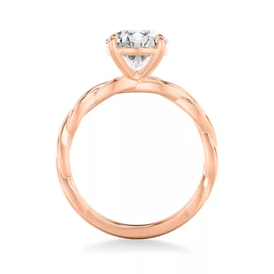 Whitely Twist Solitaire Engagement Ring