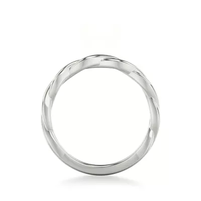 Whitely Twist Wedding Band
