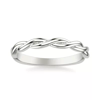 Whitely Twist Wedding Band