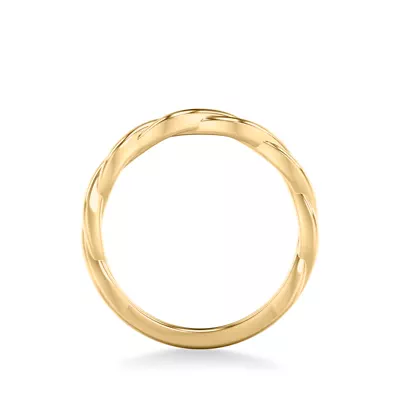 Whitely Twist Wedding Band