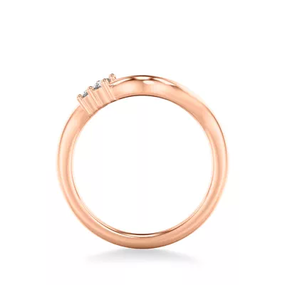 Curvelle Asymmetrical Lab Diamond Band