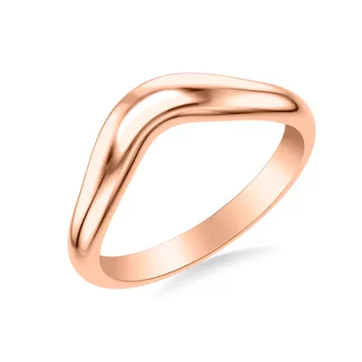 Domo Contoured Wedding Band